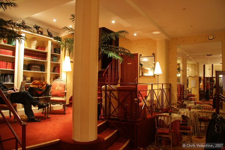 Lobby of the Hotel des Princes, Chambery, France, Oct 2007
