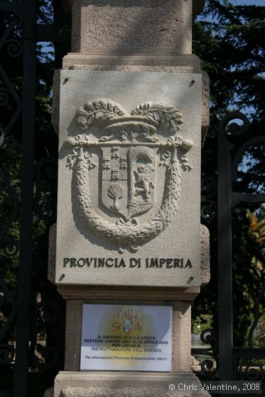 Villa Grock gardens, Imperia