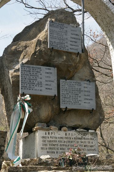 Memorial to partisan fighters of World War II
